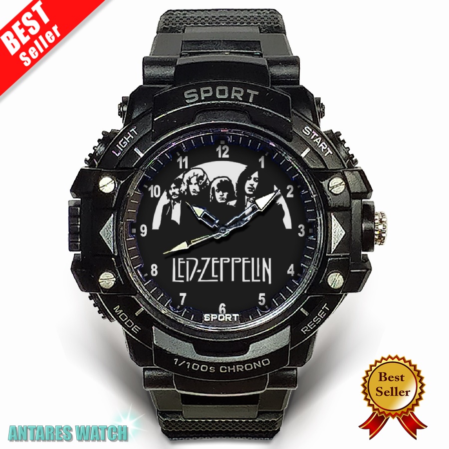 (Exclusive) Jam Tangan LED ZEPPELIN - 2 (Awesome)