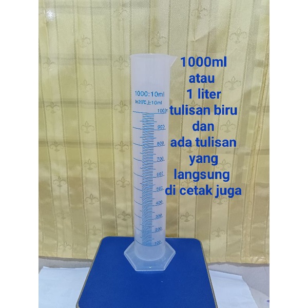 Gelas Takar atau Tabung Ukur 1000ml atau 1 Liter