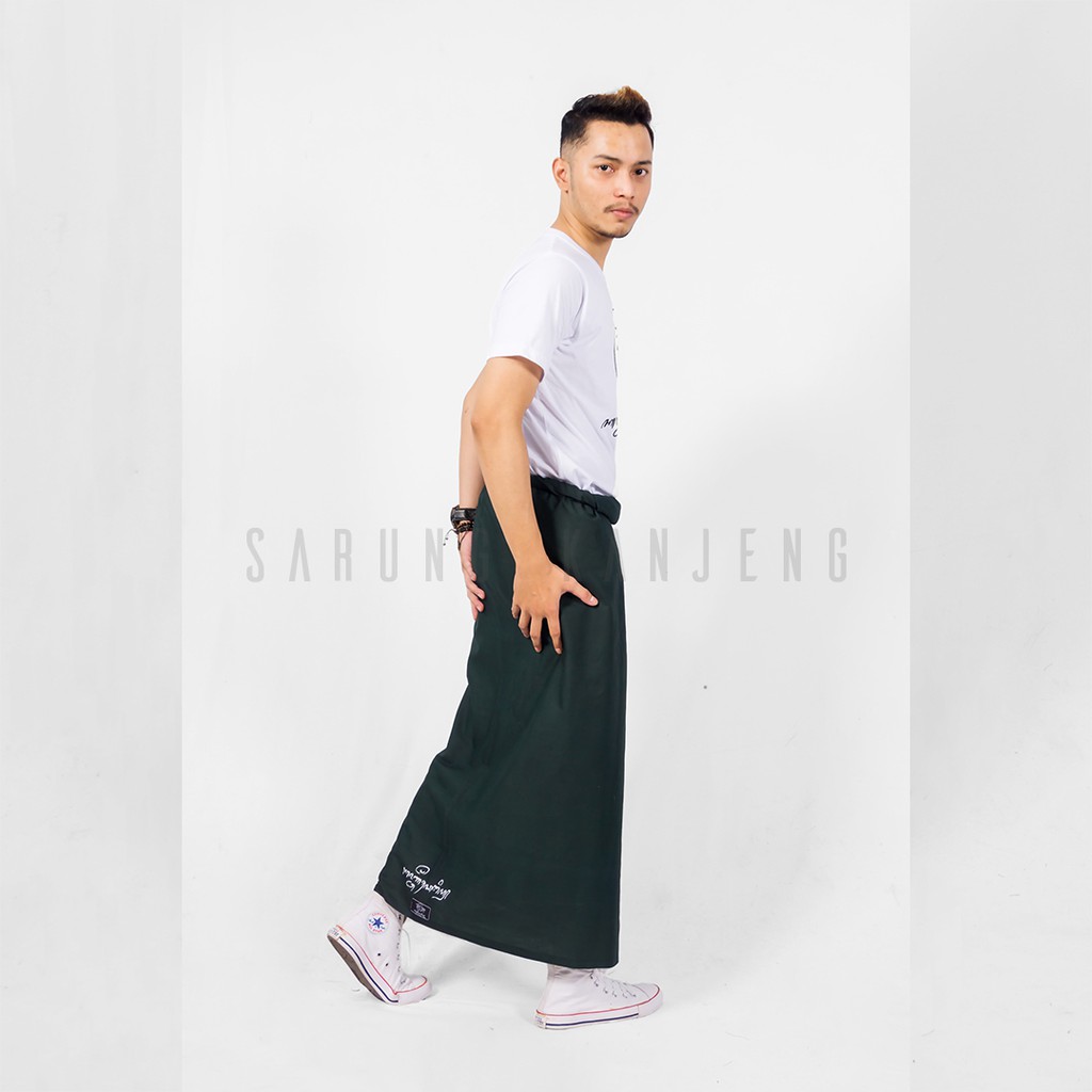 SARUNG KANJENG| SARUNG PURE ARMY|SARUNG POLOS ORIGINAL