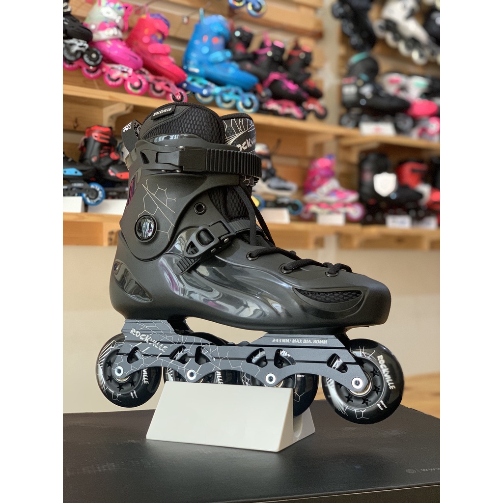 Sepatu Roda Inline Skate BKB Rockville E3 Black