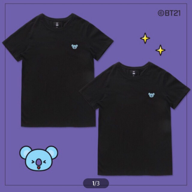 BT21 x Hunt Innerwear T-Shirt (1+1)