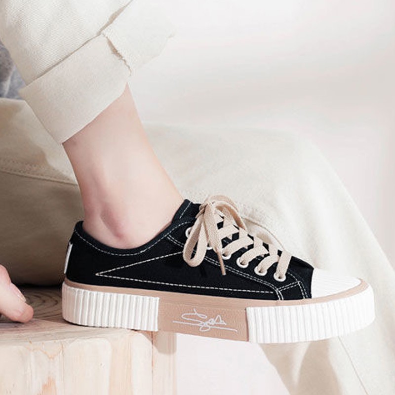 Sepatu Wanita Campus Sepatu Cewek Sepatu Sneakers Canvas Wanita Termurah