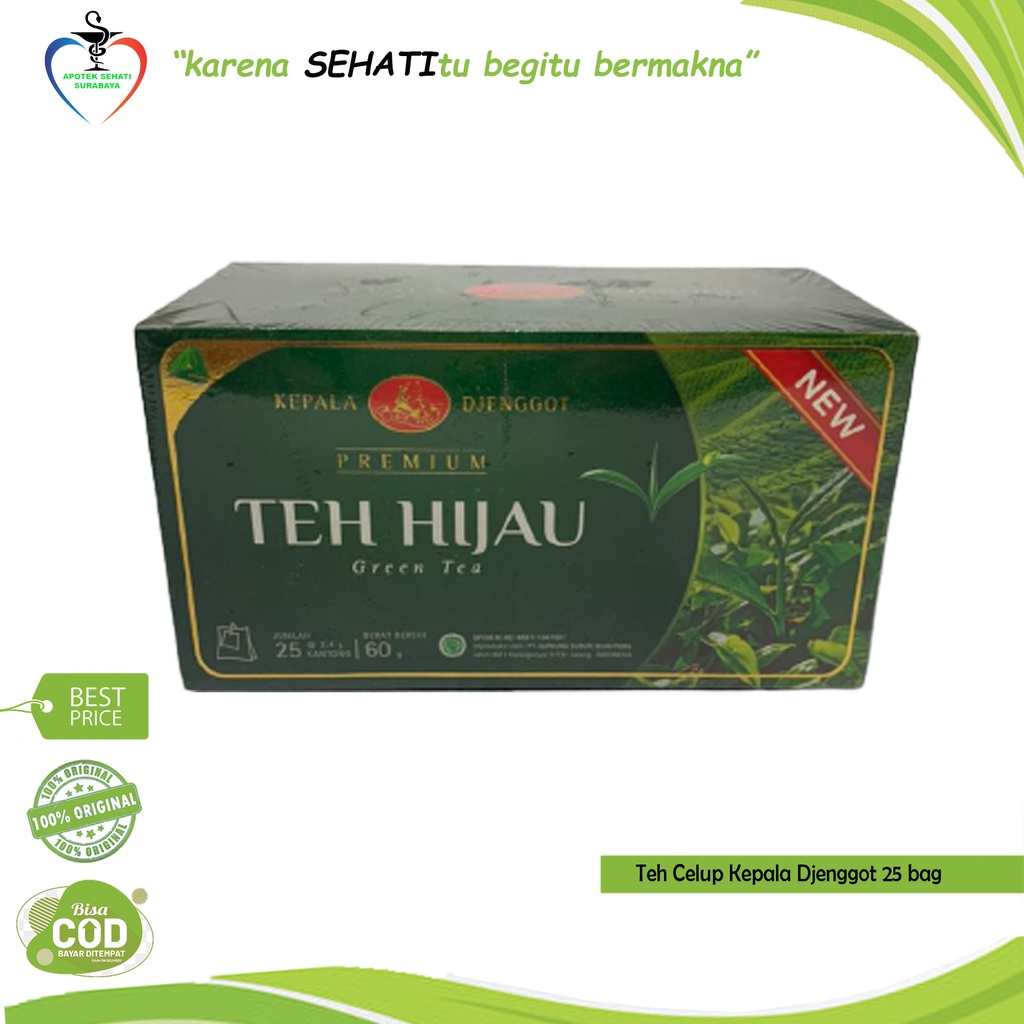 TEH HIJAU KEPALA DJENGGOT / Teh Kesehatan / Teh Herbal