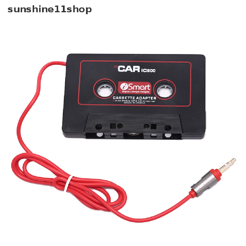 Sho Kabel Adapter Audio Kaset Tape Aux 3.5mm Untuk MP3 iPod CD Player