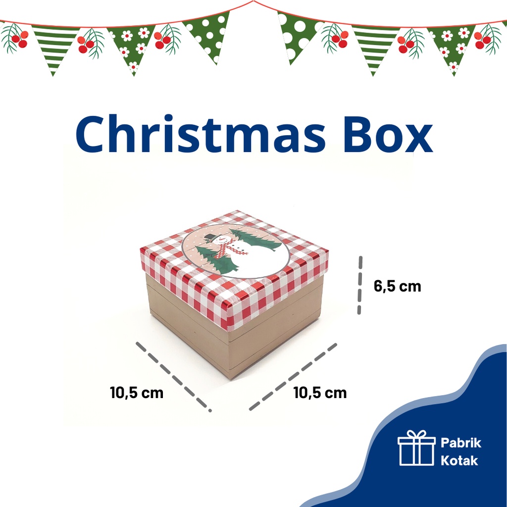 

Kotak Kado - Kado Natal - Christmas Box - Snowman