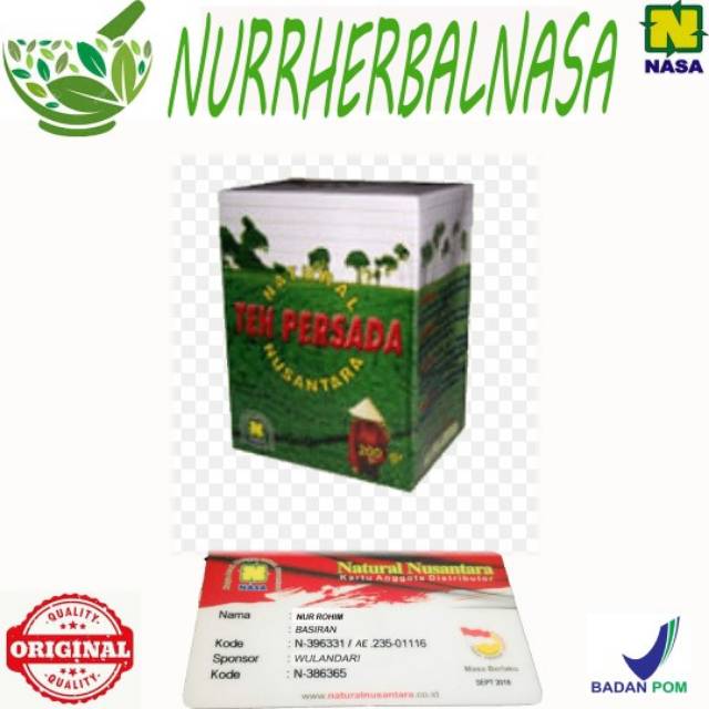 

TEH PERSADA NASA HERBAL