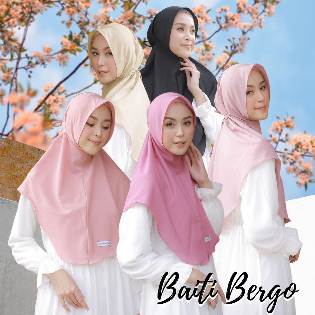 Hijabwanitacantik - Hijab Instan Baiti Bergo Polos