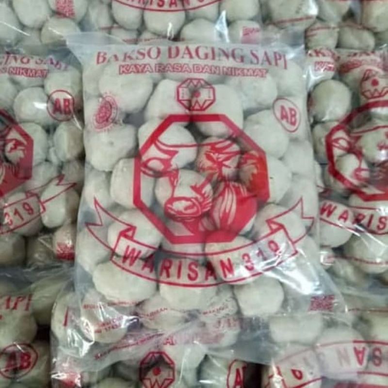 

Bakso sapi WARISAN isi 50pcs