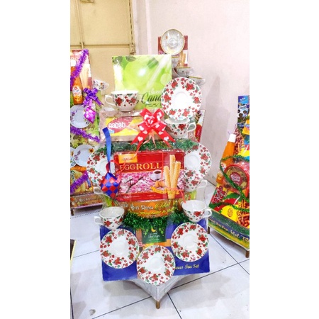

parcel keramik mix snack hadiah hampers lebaran ramadhan