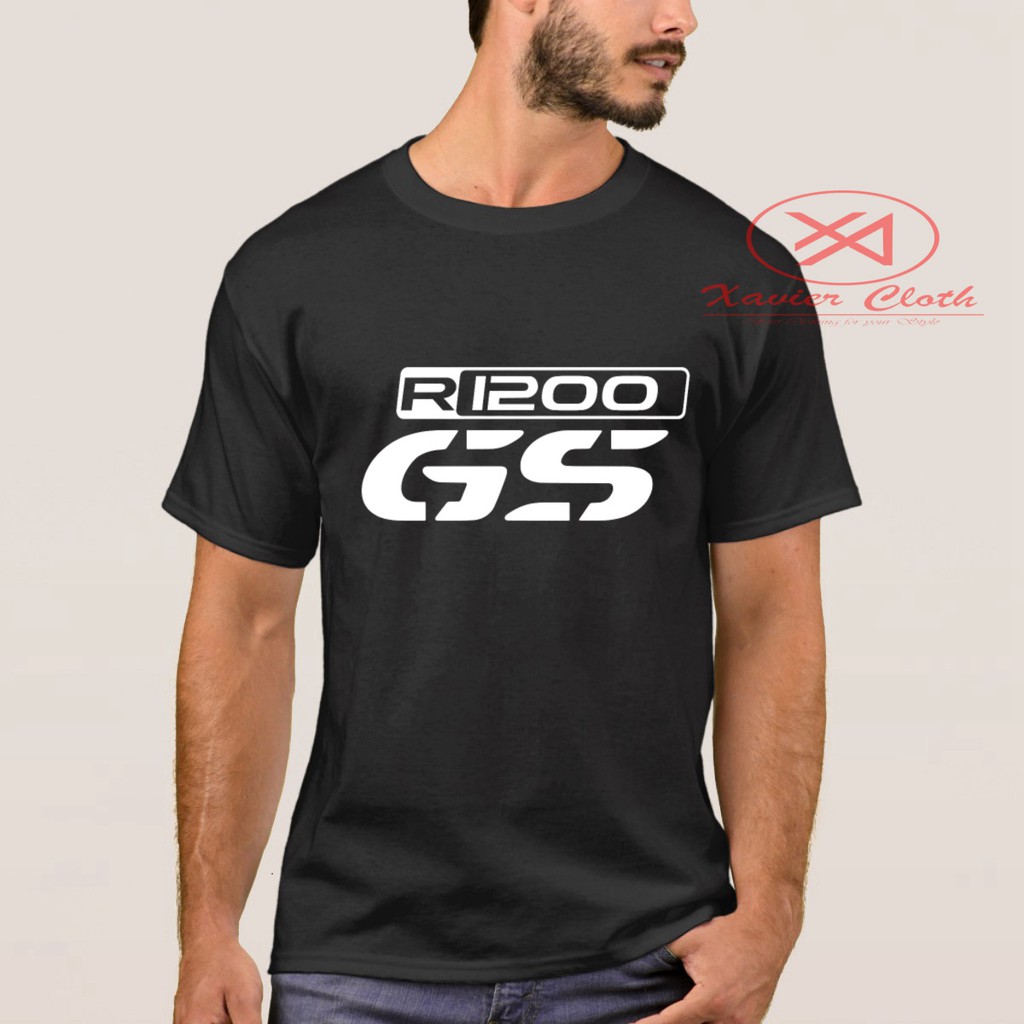 Premium T-shirt - Kaos - Baju Cowo Keren BMW R 1200 GS - Xavier Cloth - Best Quality