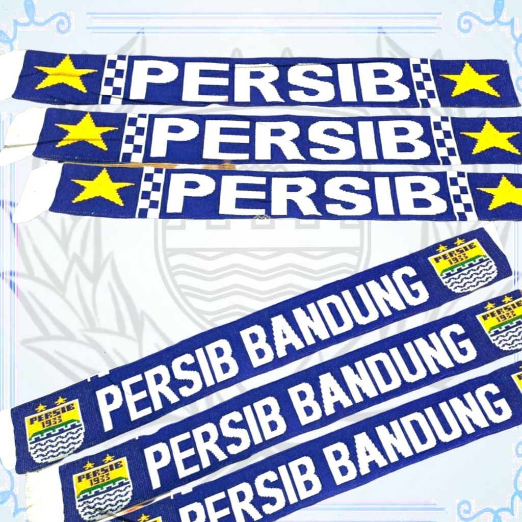 scraf persib terbaru besar syal viking ukuran 150x15cm