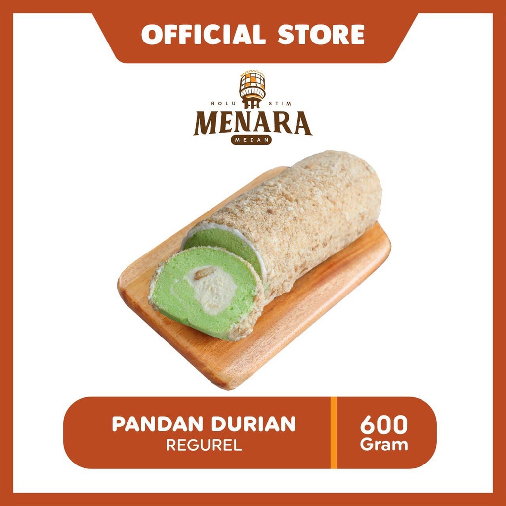 

Bolu Menara Pandan Durian - Reguler Pack (600 gr)