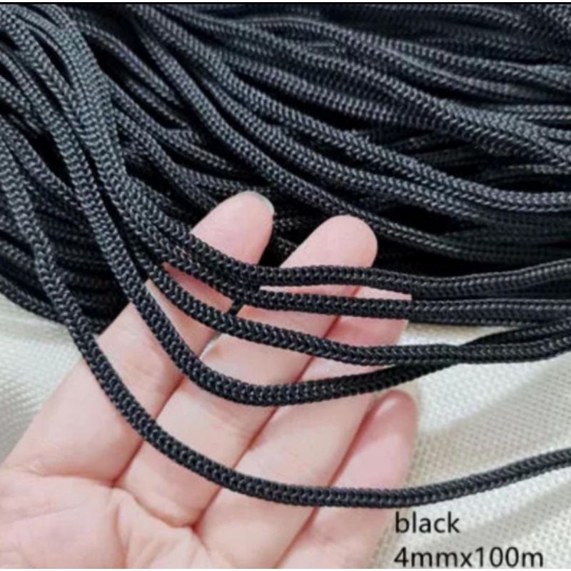 

tali kur hitam 4 mm.per meter