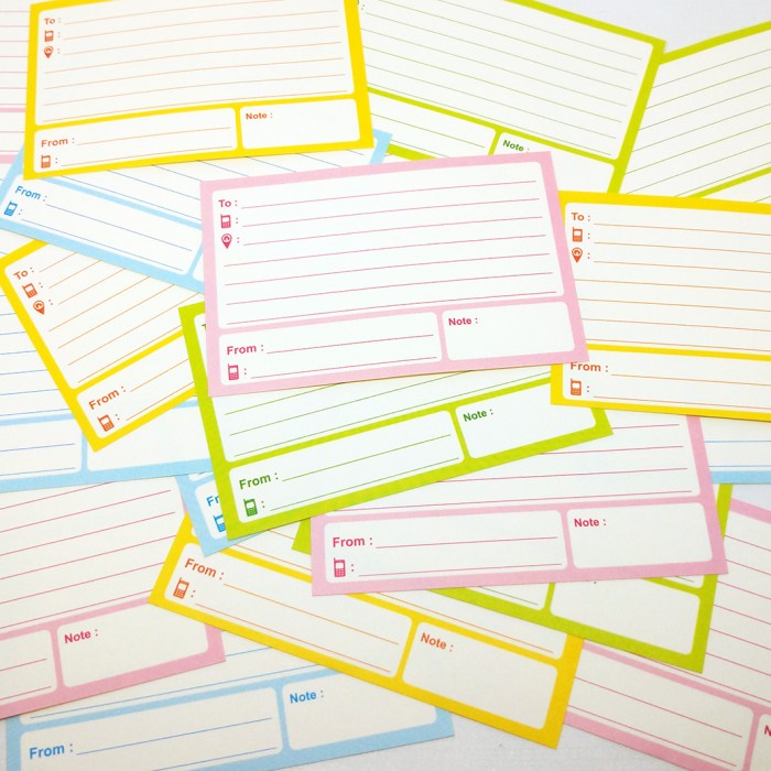 

Sticker Label Pengiriman Online Shop Stiker Olshop HVS Pastel Color 10 x 6,5 Cm