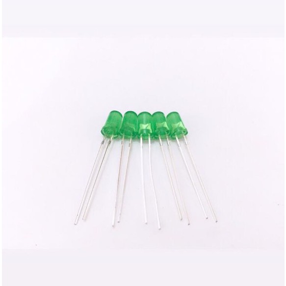 100PCS LAMPU LED 5MM LED Diode MERAH KUNING HIJAU 5MM