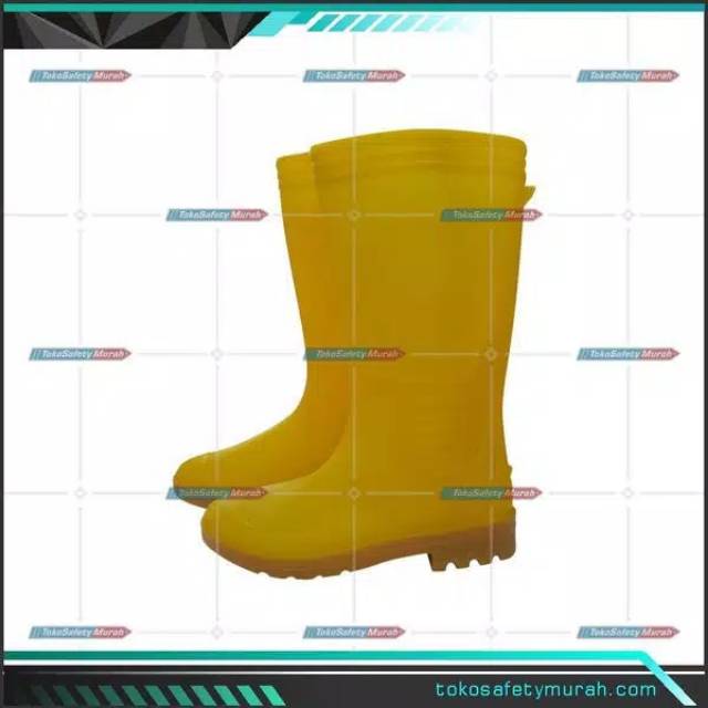 SEPATU KARET BOOT KUNING ANDO ORIGINAL