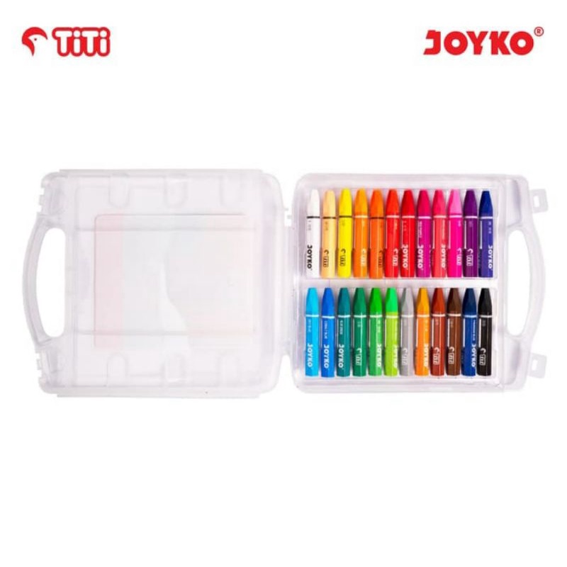 (ORI) JOYKO Crayon Krayon Minyak Oil Pastel OP-18S 18 Warna