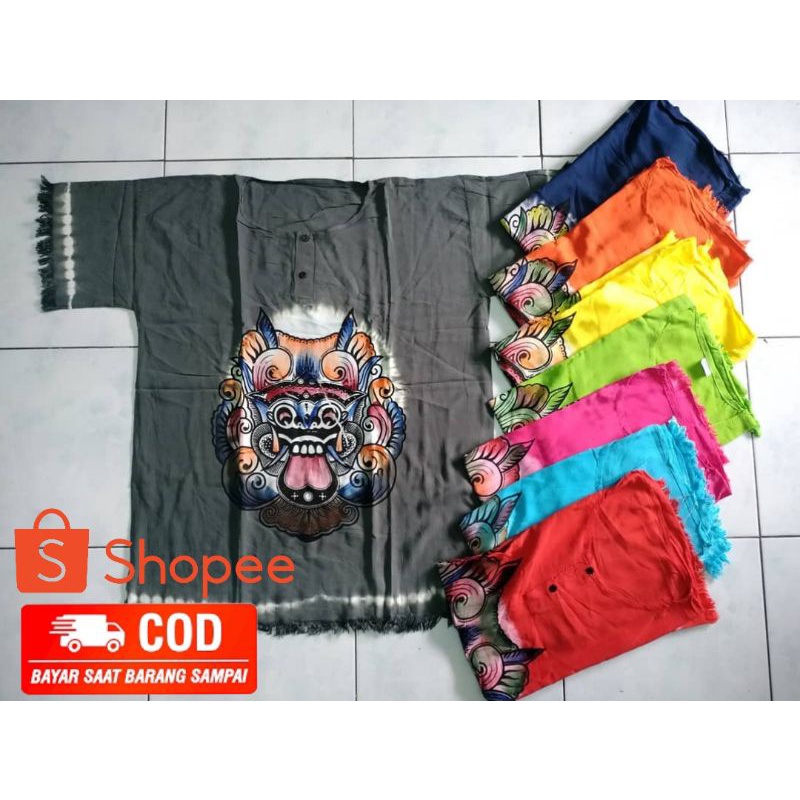 Kaos barong bali kaos barong bali pria kaos barong dewasa kaos barong XXL