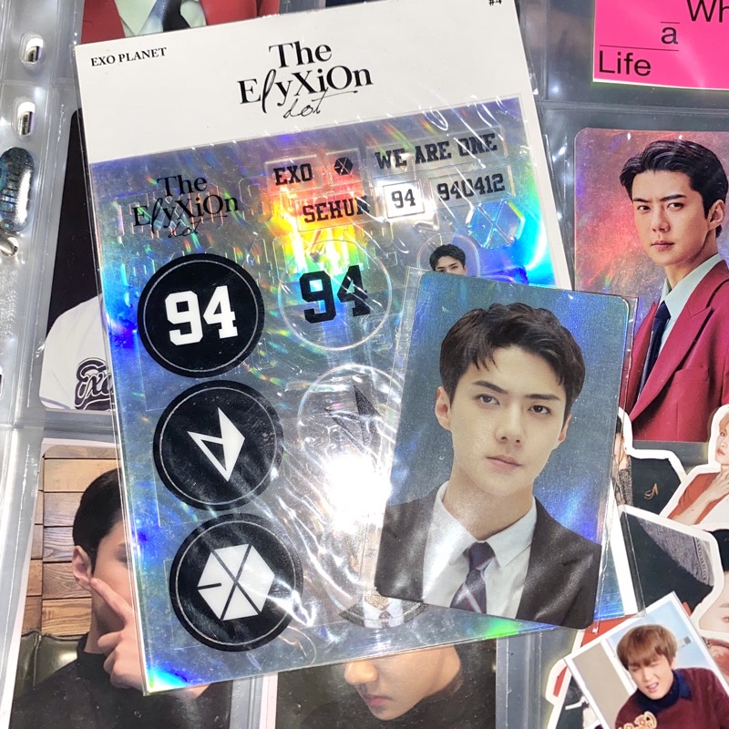 [BOOKED] SEHUN HOLO DECO ELYXION