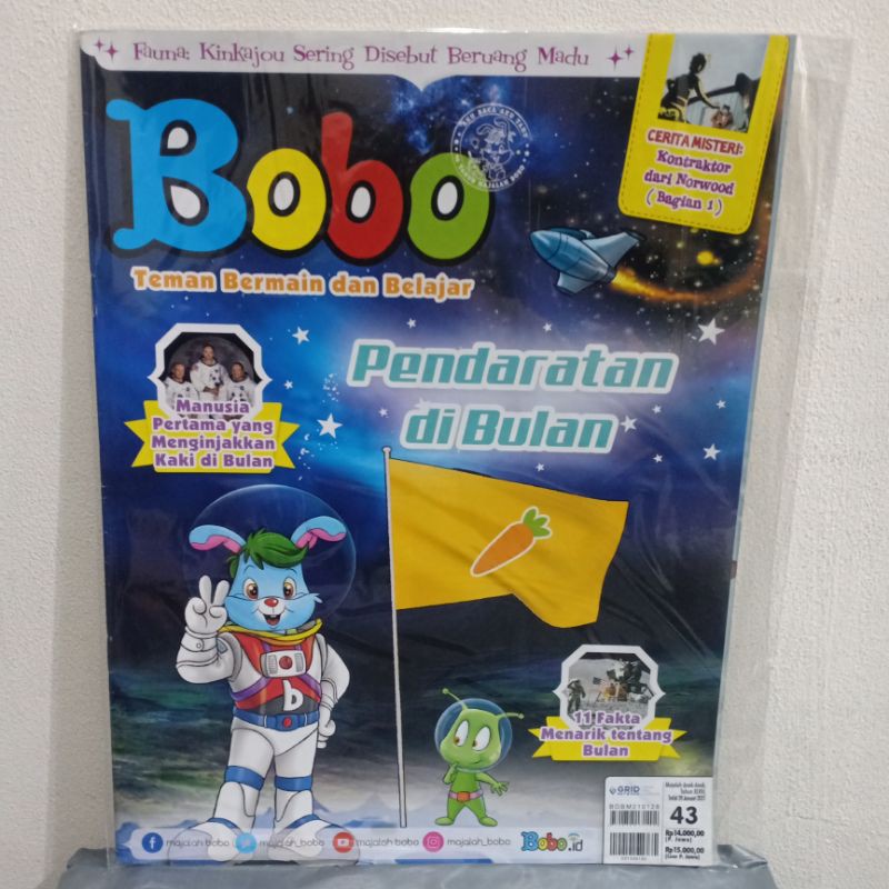 majalah Bobo edisi 28 Januari 2021