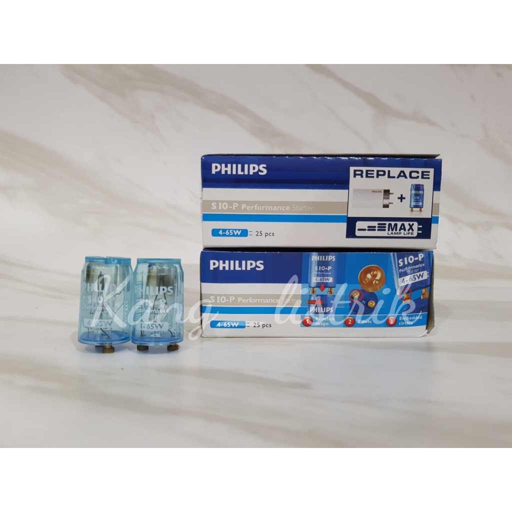 Starter Lampu Philips TL / Stater Philips S10-P 4-65W