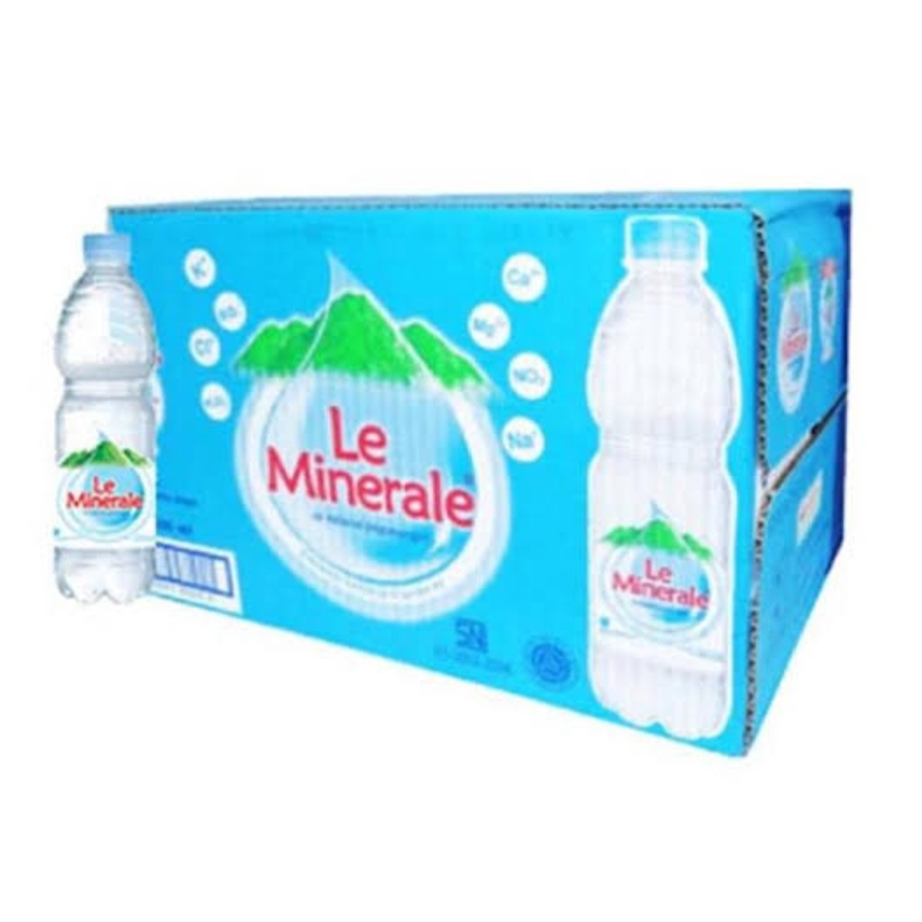 

Le minerale Botol 600ml isi 24 botol