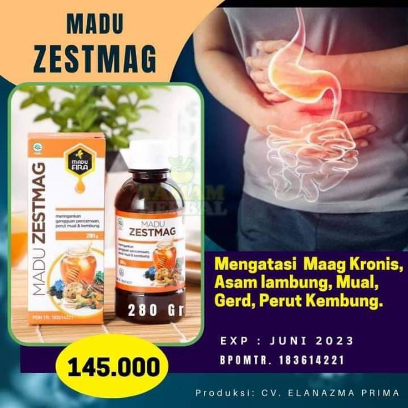 

madu zestmag asli original masalah lambung