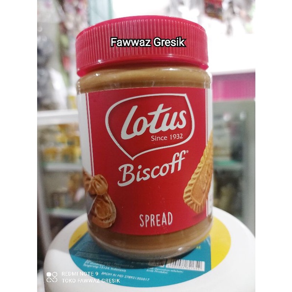 Lotus Biscoff Spread 400gr - Smooth Biscoff Lotus Spread 400 gr