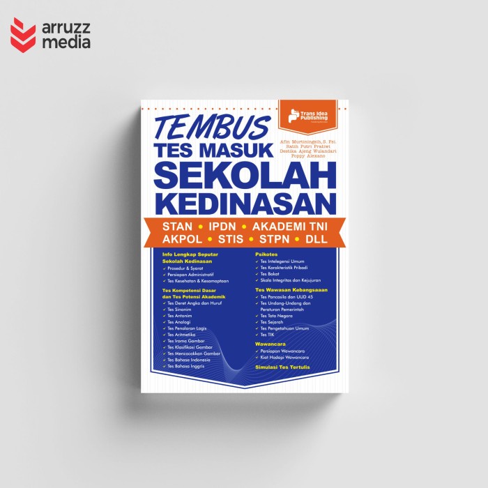 

PROMO TERMURAH Buku Tembus Tes Masuk Sekolah Kedinasan KPL483