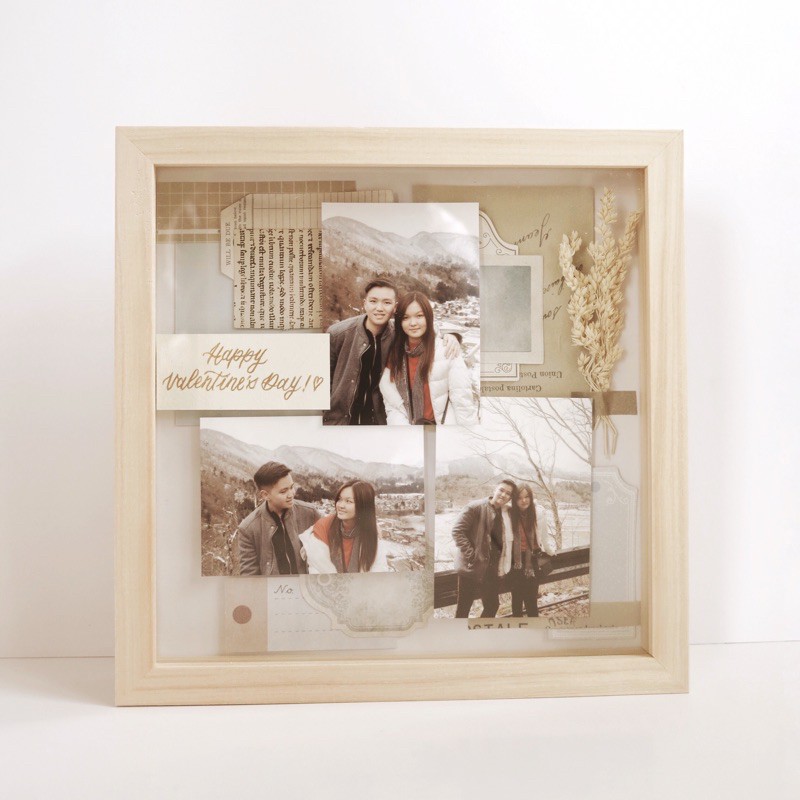 

Gift Journals Frame 3D 20x20cm Scrapbook dan Foto 2R