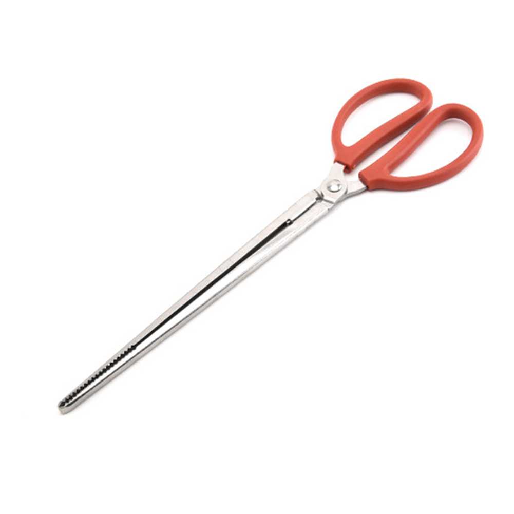 Gunting Capit Pengambil Kepiting / Gunting Capit Kepiting Belut Aligator Gurita / Gunting Penjepit Belut / Capitan Pencapit Jepitan Ikan Belut Kepiting Seafood / Gunting Capit Pengambil Kepiting Flat Curve Murah Original