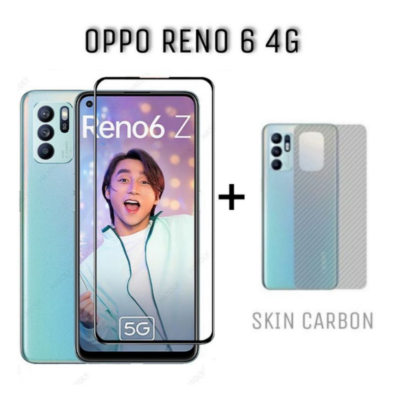 Paket 3IN1 Tempered Glass OPPO RENO 6 4G/5G Reno 7 5G Reno RENO 8 4G 5G RENO 7 4G 7z 5G 5 5G Reno 5f Reno 4 Reno 4f Anti Gores Kaca Full Cover