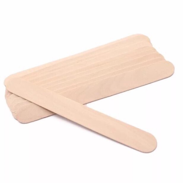 (isi 2pcs) Extra Spatula Kayu Jumbo Untuk Waxing