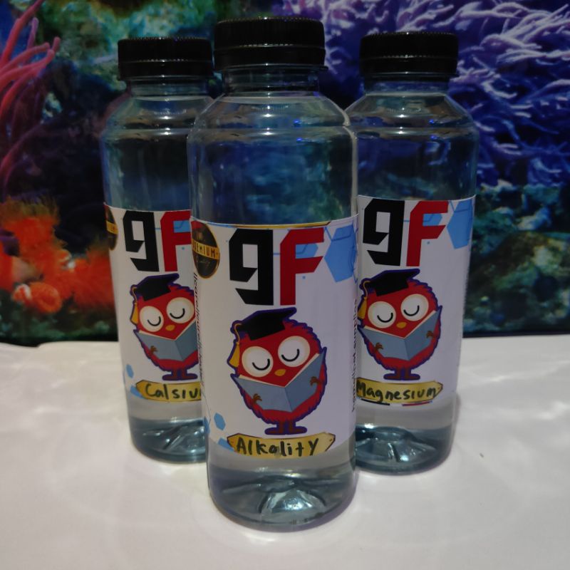 Jual air laut paket dosing big 3 reef coral ca mg kh 250 ml Shopee