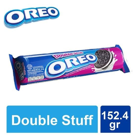 

Oreo Biskuit Sandwich Krim Double Stuf 147.7gr