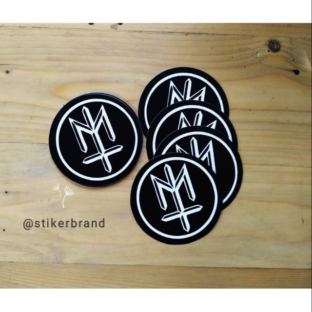 Stiker Sticker Brand Distro Graftac Vinyl Logo Maternal Skate surf Band Grafiti pop art Case Phone Tumblr Laptop Casing Striping Aesthetic Journal Hype Dinding Waterproof Clothing-1