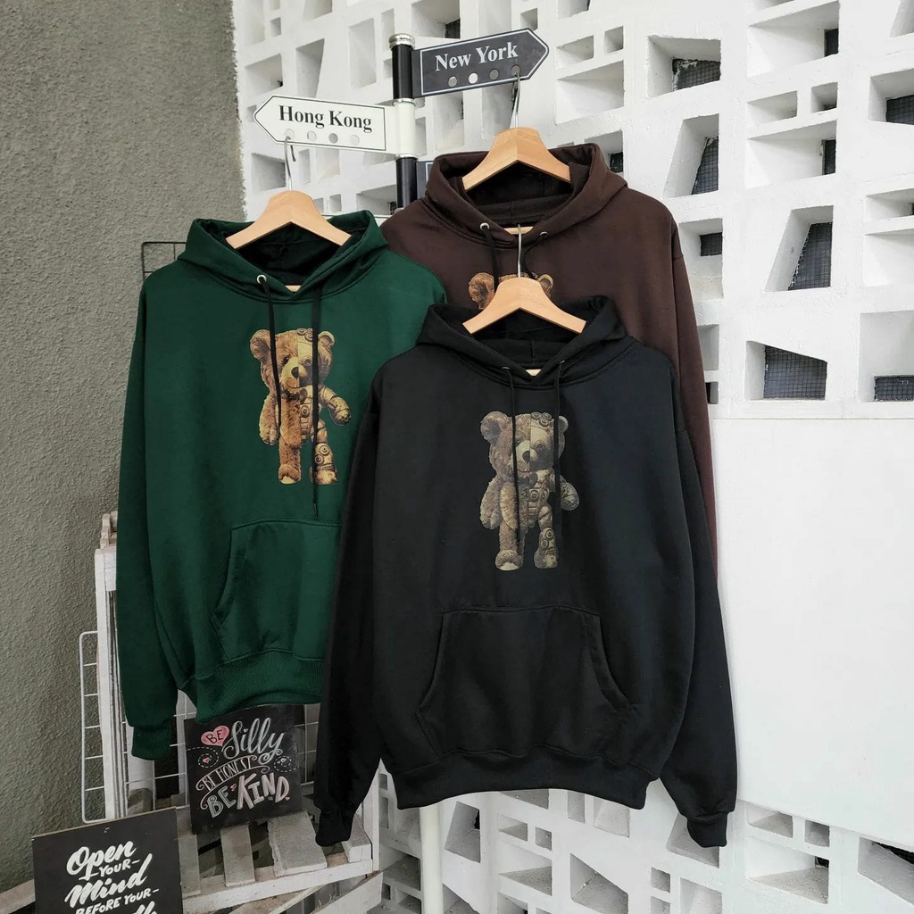 Sweater ROBOTIC BEAR Oblong / Hoodie ROBOTIC BEAR Jumper