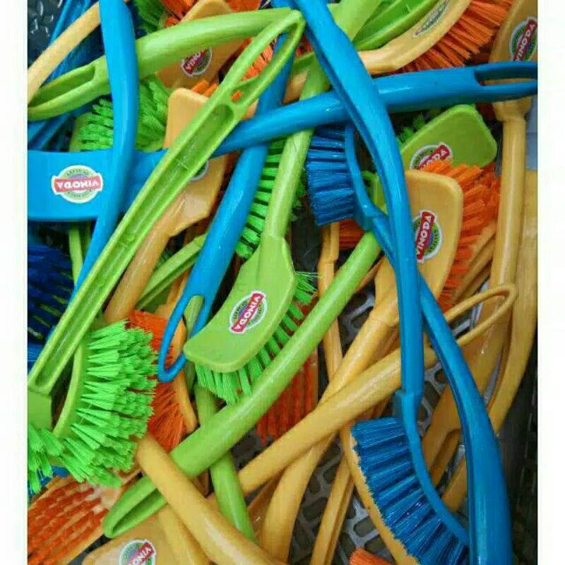 Sikat Lantai  Kamar Mandi Multipungsi Gagang Panjang Vinoda