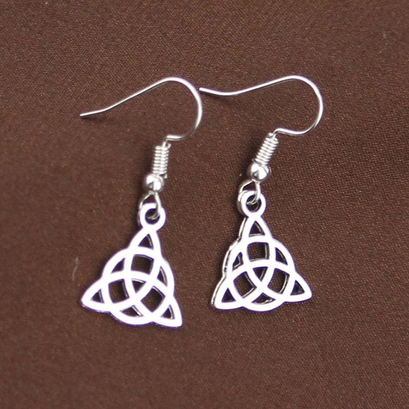 Fancyqube Anting Model Simpul Celtic Wiccan Viking Untuk Wanita