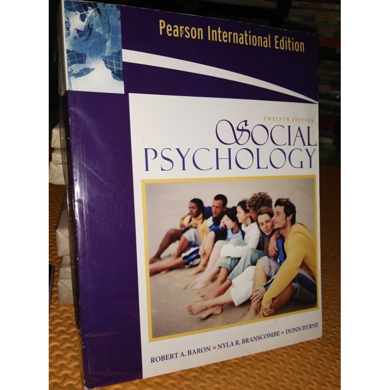 

Social psychology twelfth edition.buku original