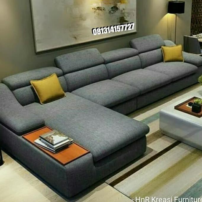 Sofa L Sofa Ruang Keluarga Sofa Tamu Free Ongkir Jabotabek Harga Terbaik Shopee Indonesia