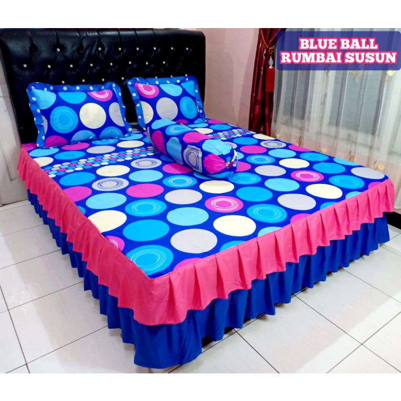 Sprei Rumbai/Susun Rumbai Homemade ukuran 180 Dan 160