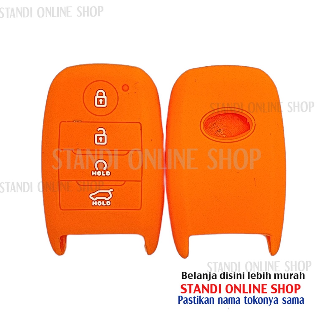 Silikon Remote Cover Sarung Kunci SmartKey KIA Sonet Seltos