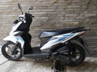  Jual  Motor  Honda  Beat  2019 Putih Km 7 000an Mulus No 