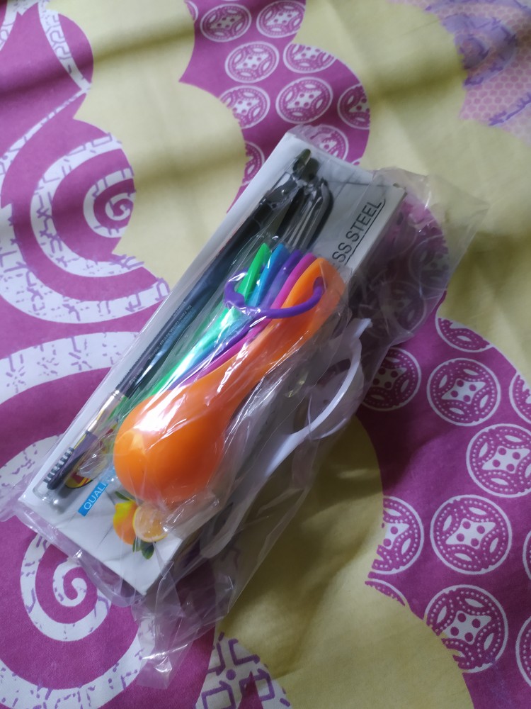 Sendok Takar Ukur Timbangan Kue Bumbu Bubuk Susu 1 Set 5 Pcs