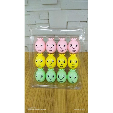 

Rautan pensil nanas isi 12 pc