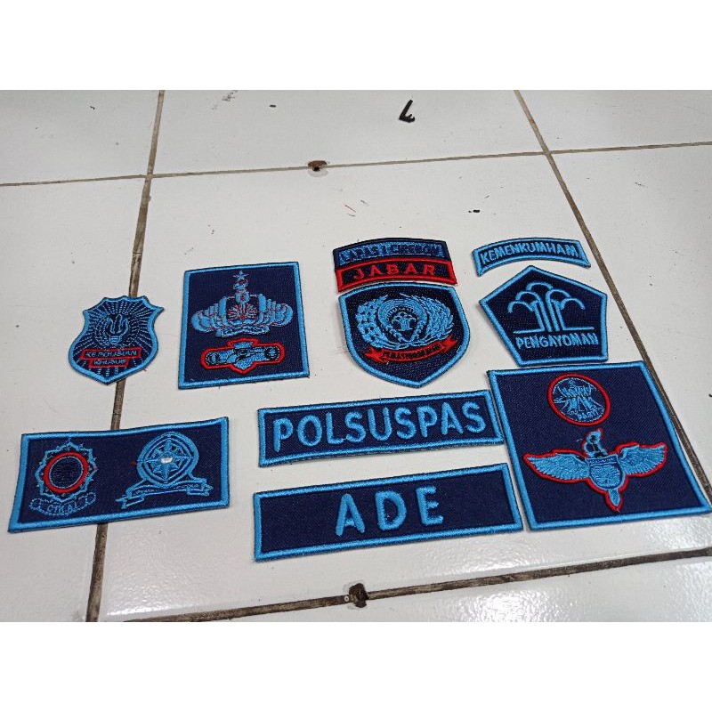 Bordir Timbul Pdl Malam Polsuspas Bordir Timbul Lapas Bordir Polsuspas