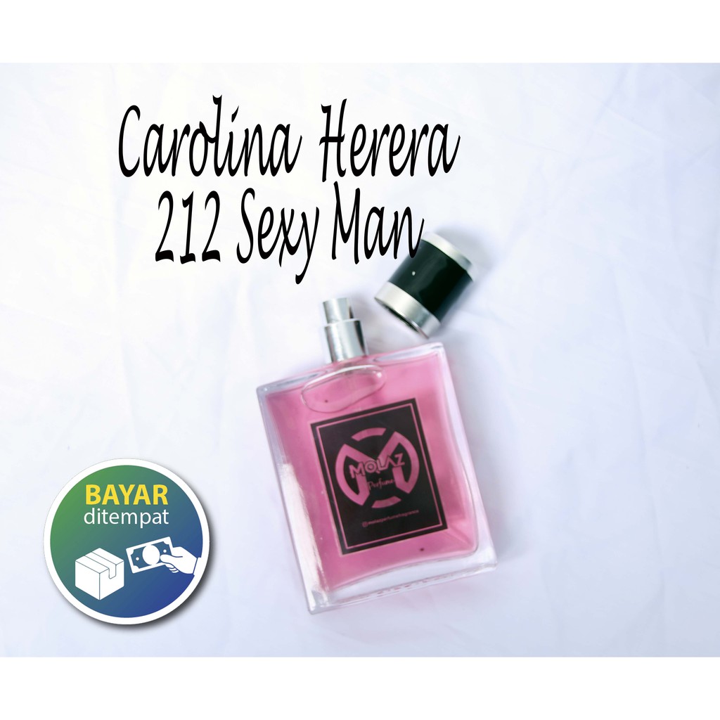 212 SEXY MEN CAROLINA HERERA PARFUM PRIA TAHAN LAMA PARFUM REFILL AWET BERKUALITAS
