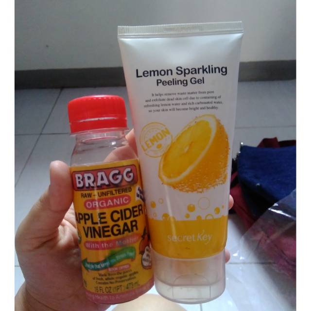 Secret key lemon sparkling peeling gel