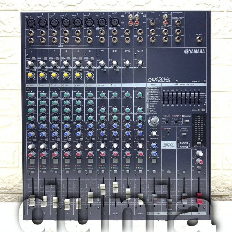 Power Mixer Yamaha EMX 5014 C
14 channel